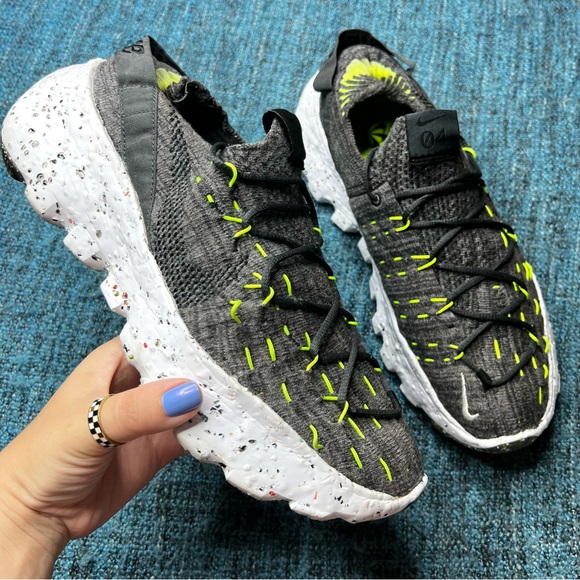 Nike Other - Nike Space Hippie 04 Sneakers in Black Grey Volt